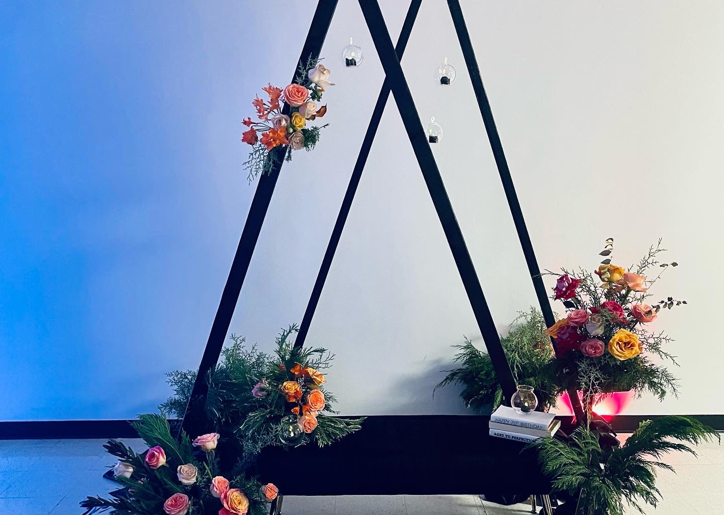 Arch Rental for Events with Flower Installations
